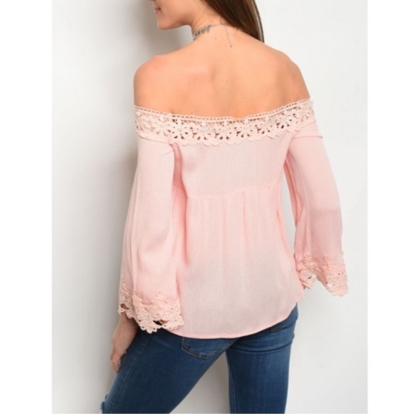 Boho Off-Shoulder Top - Picture 2 of 2